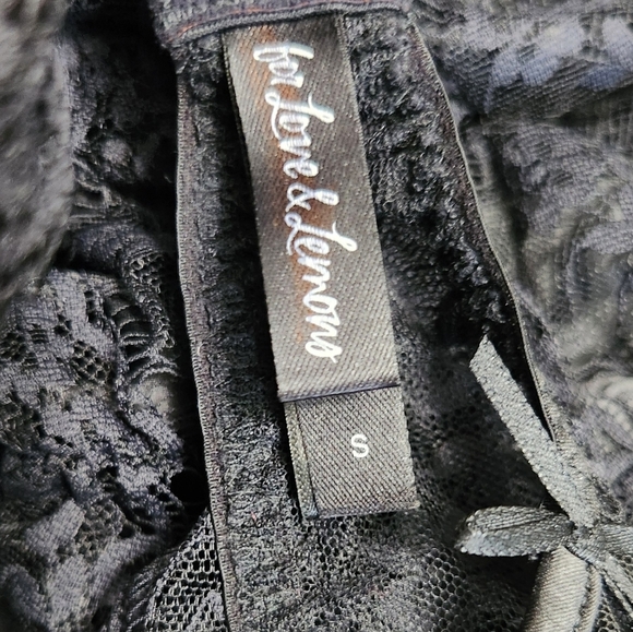 New!For Love And Lemons Delcate Lace Long Sleeve Dress - Picture 12 of 12